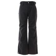 エアボーン（ARBN）（レディース）スノーボード スノボ パンツ レディース ボードパンツ 21-22 STRAIGHT PANTS AB23WW1355 ブラック はっ水 吸湿発熱 消臭