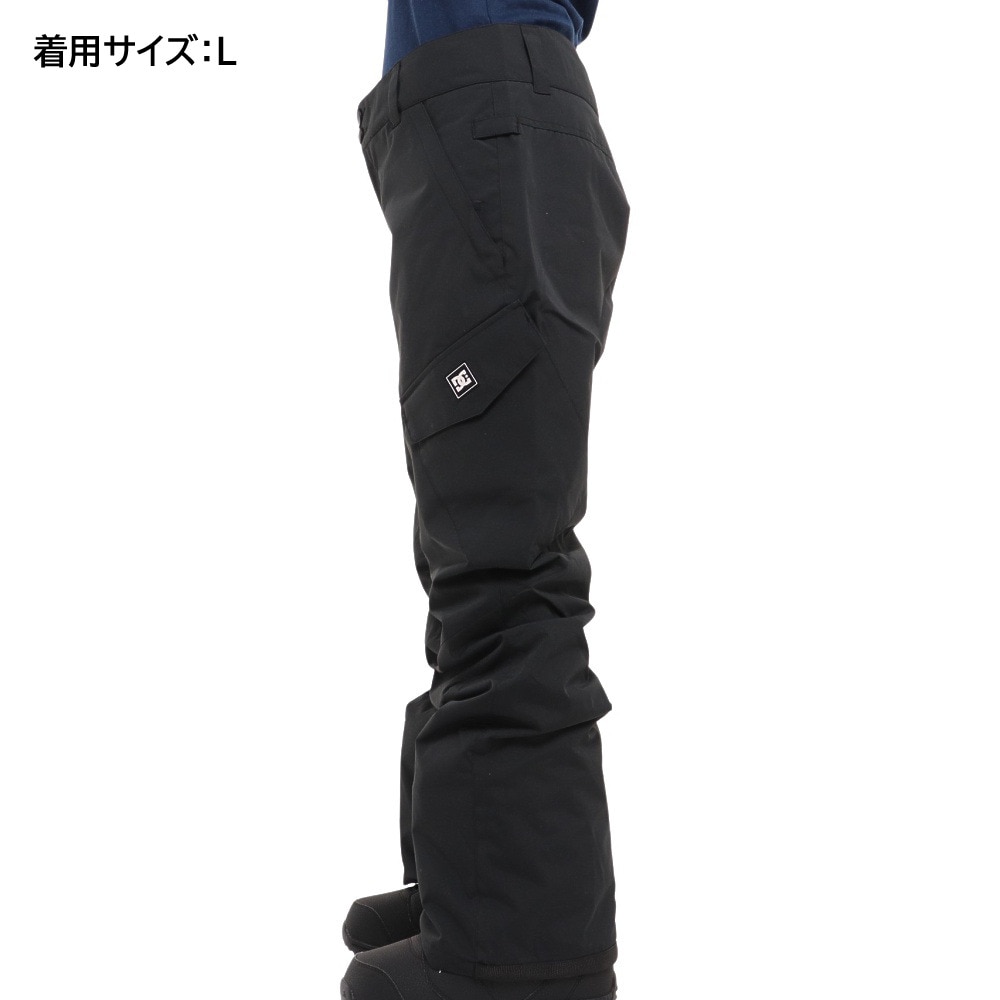 ディーシーシューズ（DC SHOES）（レディース）スノーボード ウェア レディース スノボ パンツ ボードパンツ ブラック NONCHALANT  PT 23SNA DJTP03019 KVJ0