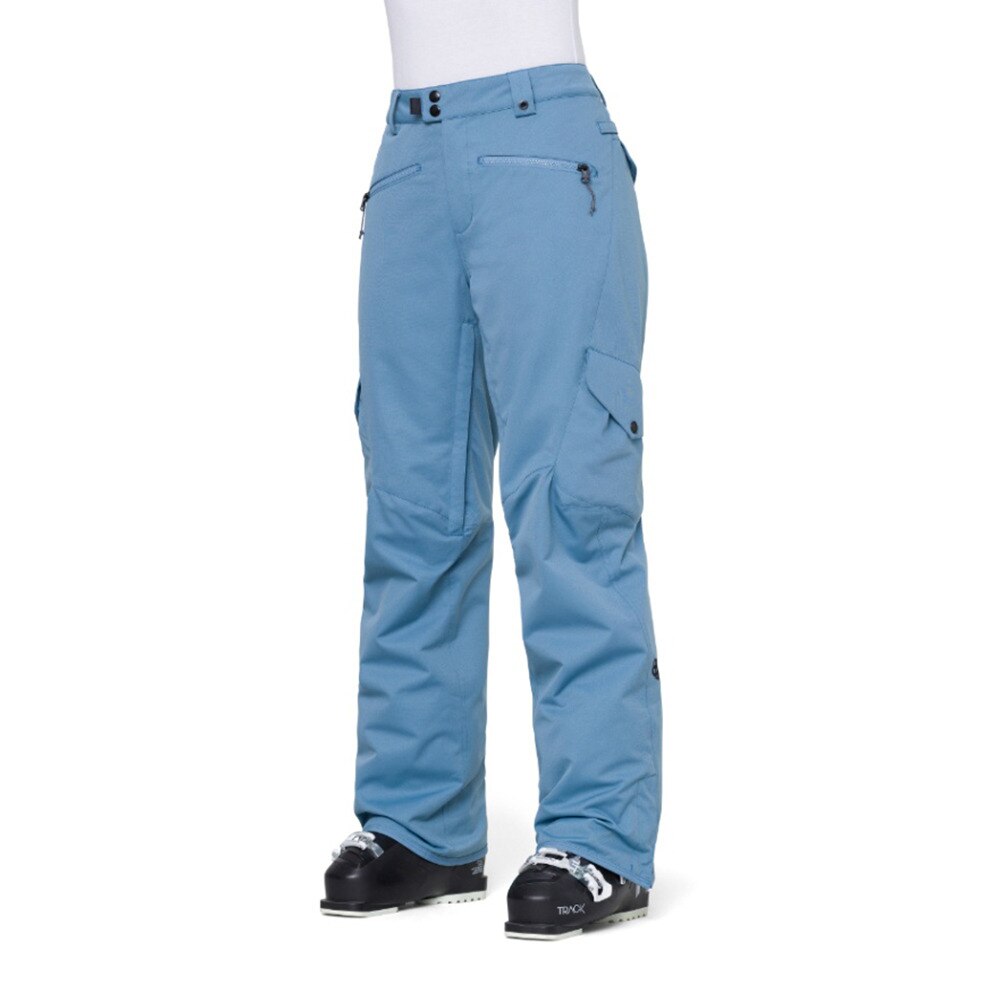 新品　686 スノーボードウェア パンツ レディース Sサイズ　黄色 チェック柄 686 レディースパンツ S 686 スノーボードウェア パンツ レディース S