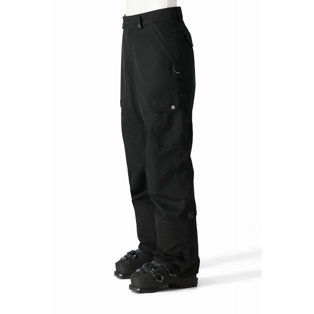 686（686）（レディース）スノーボード ウェア AURA INSULATED カーゴパンツ M4WN420-BLACK