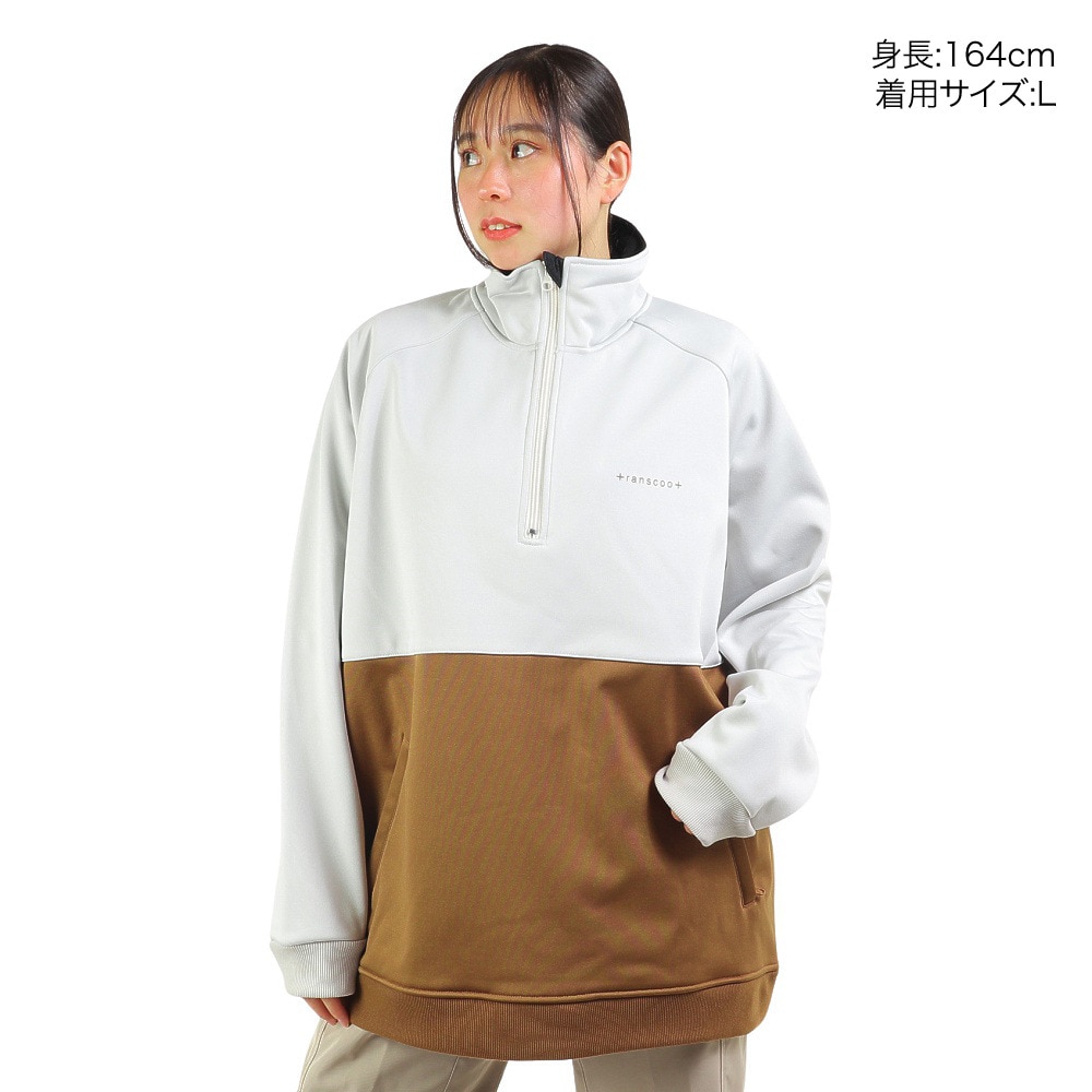 トランスクート（TRANSCOOT）（レディース）スノーボード ウェア スウェット TRS1002BR