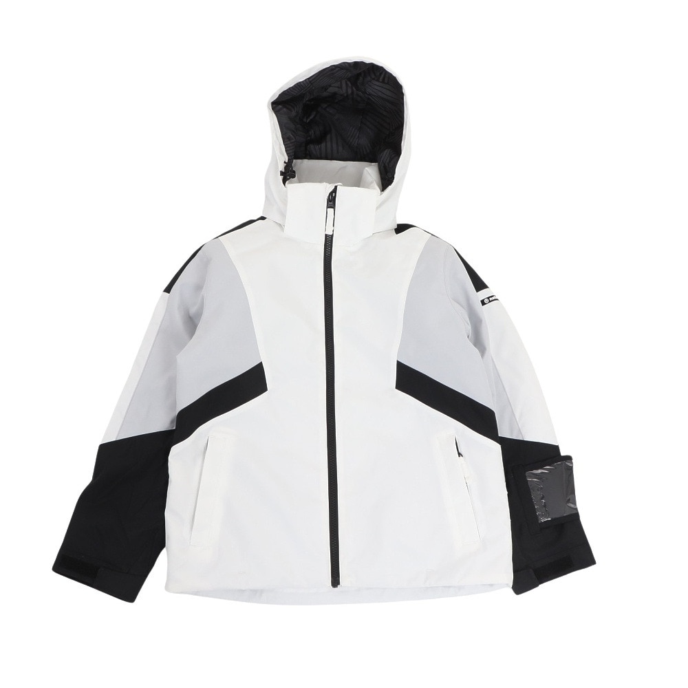 エアボーン（ARBN）（キッズ）ジュニア スキー スノーボード ウェア 上下セット 24 COLOR BLOCK BOYS AB43WW1532J WHT