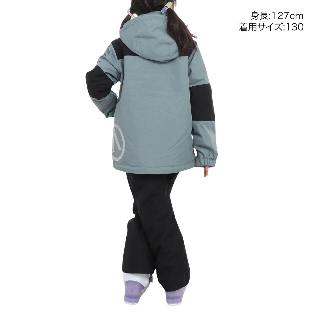 エアボーン（ARBN）（キッズ）ジュニア スキー スノーボード ウェア 上下セット 24 STYLISH GIRLS AB43WW1533J SLT