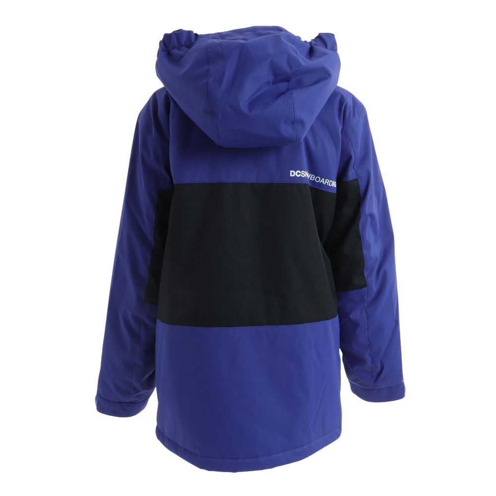 ディーシーシューズ（DC SHOES）（キッズ）ボードウェア スノーボード スノボウェア ブルー キッズ DEFY YOUTH JACKET ジャケット 23SNADBTJ03016PQF0