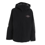 クイックシルバー（Quiksilver）（キッズ）ジュニア 子供 スノーボード スノボ スキー ジャケット ブラック 防水 IN THE HOOD YOUTH JK EQBTJ03121KVD0