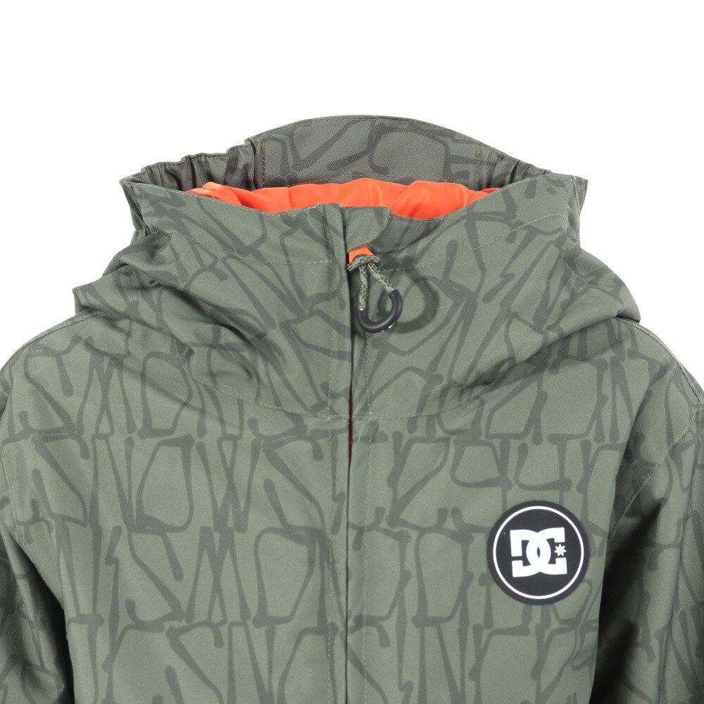 ディーシーシューズ（DC SHOES）（キッズ）ジュニア 子供 スノーボード ウェア ジャケット BASIS PRINT YOUTH JACKET 24SNADBTJ03022XGGG
