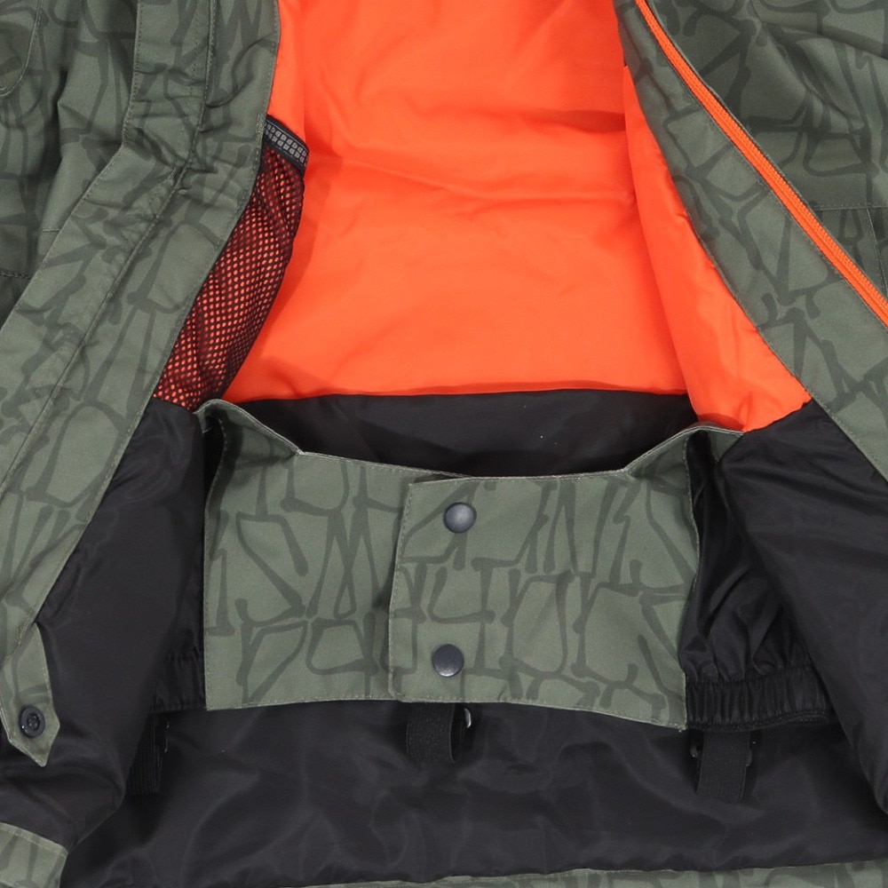 ディーシーシューズ（DC SHOES）（キッズ）ジュニア 子供 スノーボード ウェア ジャケット BASIS PRINT YOUTH JACKET 24SNADBTJ03022XGGG