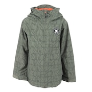 (キッズ)ジュニア 子供 スノーボード ウェア ジャケット BASIS PRINT YOUTH JACKET 24SNADBTJ03022XGGG