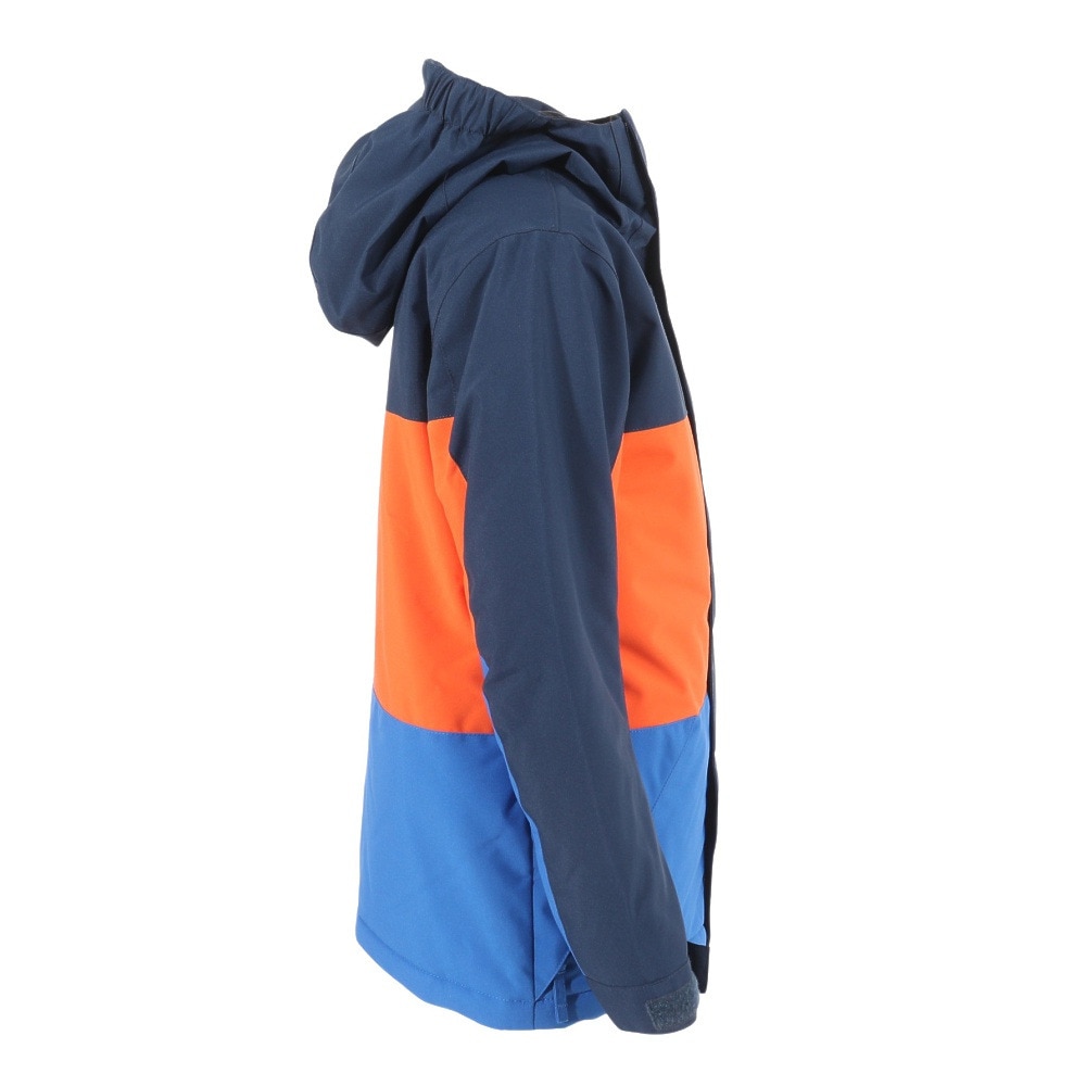 ディーシーシューズ（DC SHOES）（キッズ）ジュニア 子供 スノーボード ウェア ジャケット BASIS PRINT YOUTH JACKET 24SNADBTJ03023BTK0