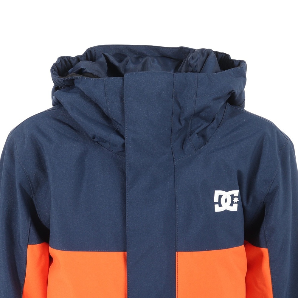 ディーシーシューズ（DC SHOES）（キッズ）ジュニア 子供 スノーボード ウェア ジャケット BASIS PRINT YOUTH JACKET 24SNADBTJ03023BTK0
