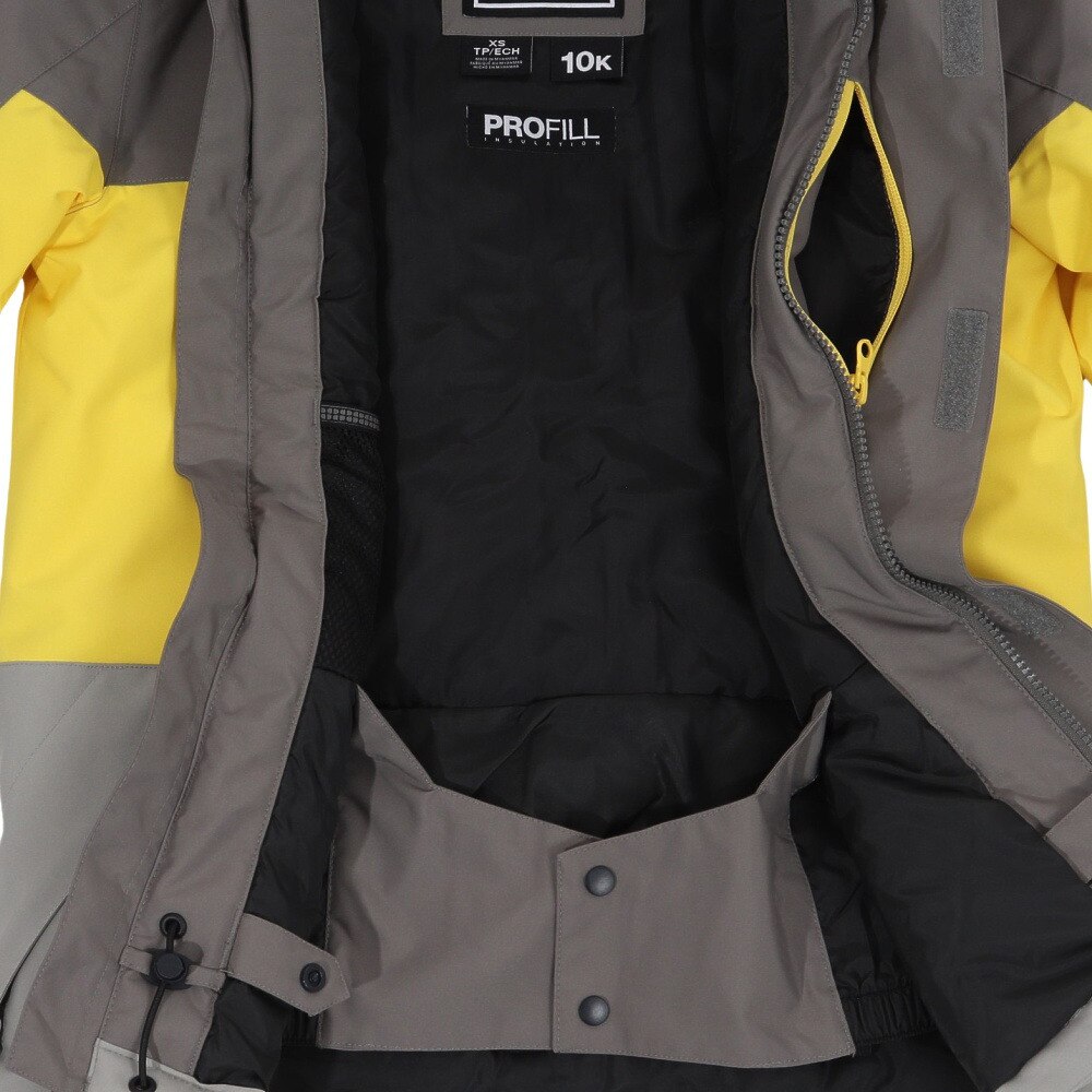 ディーシーシューズ（DC SHOES）（キッズ）ジュニア 子供 スノーボード ウェア ジャケット BASIS PRINT YOUTH JACKET 24SNADBTJ03023KPF0