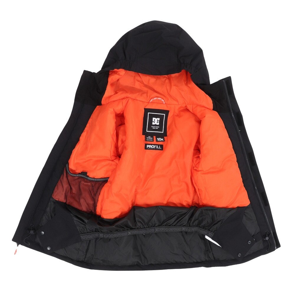 ディーシーシューズ（DC SHOES）（キッズ）ジュニア 子供 スノーボード ウェア ジャケット BASIS PRINT YOUTH JACKET 24SNADBTJ03023KVJ0