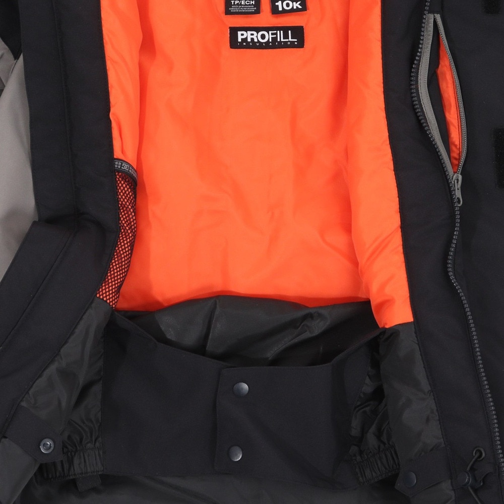 ディーシーシューズ（DC SHOES）（キッズ）ジュニア 子供 スノーボード ウェア ジャケット BASIS PRINT YOUTH JACKET 24SNADBTJ03023KVJ0