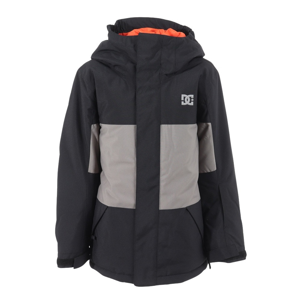 ディーシーシューズ（DC SHOES）（キッズ）ジュニア 子供 スノーボード ウェア ジャケット BASIS PRINT YOUTH JACKET 24SNADBTJ03023KVJ0