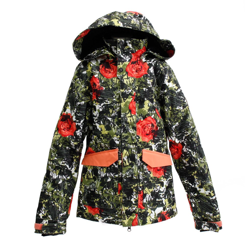 NK18 HAWTHORNE ジャケット CAMO スノーボードウェア ジュニア キッズ