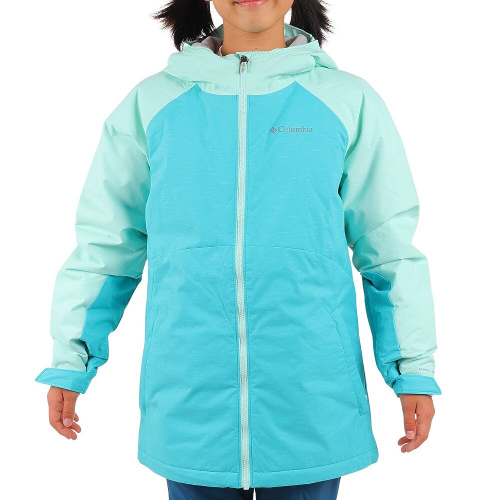コロンビア（Columbia）（キッズ）ジュニア ガールズ アルパインアクション Ⅱ ジャケット SG0222 336 サイズ調整 防水透湿 スキー スノーボード 雪遊び