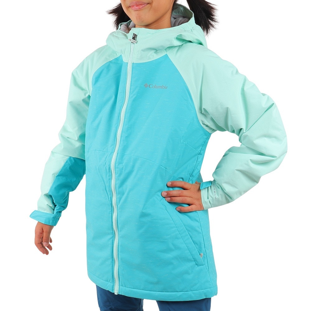 コロンビア（Columbia）（キッズ）ジュニア ガールズ アルパインアクション Ⅱ ジャケット SG0222 336 サイズ調整 防水透湿 スキー スノーボード 雪遊び