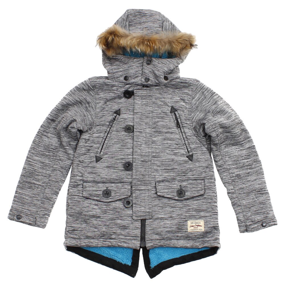 スノーウェア キッズ ジュニア ボンディング N3B ジャケット REJ78501 006GRY 雪遊び ウェア