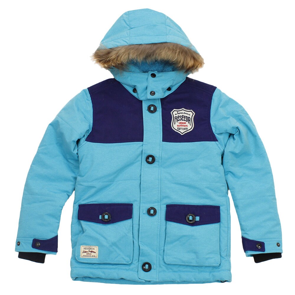  スノーウェア キッズ ジュニア PADDING ジャケット REJ78502 576MNT 雪遊び ウェア