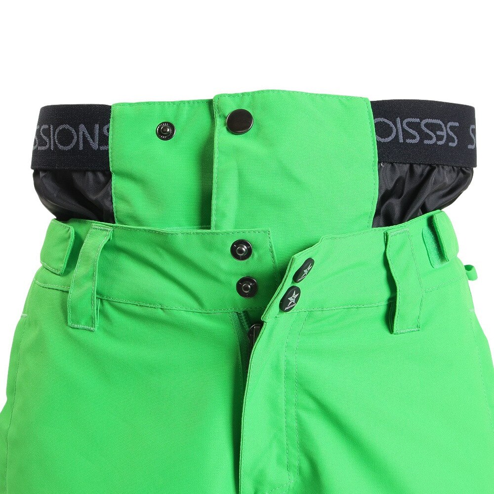 SESSIONS（キッズ）YOUTH SQUADRON STANDARD FIT パンツ WWG SSFW21Y005J NEON GREEN