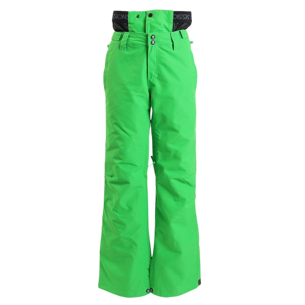 SESSIONS（キッズ）YOUTH SQUADRON STANDARD FIT パンツ WWG SSFW21Y005J NEON GREEN