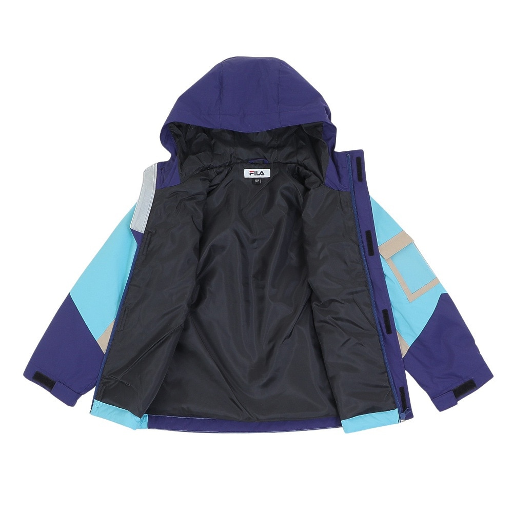 フィラ（FILA）（キッズ）ジュニア スノーウェア 上下セット 143-720NV サイズ調整