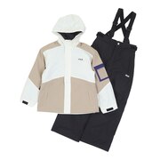 フィラ(FILA)(キッズ)ジュニア スノーウェア 上下セット 143-720WT サイズ調整