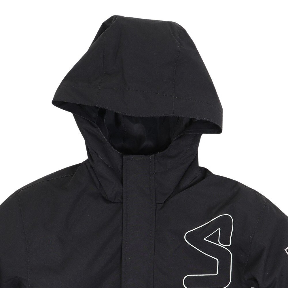 フィラ（FILA）（キッズ）ジュニア スノーウェア 上下セット 143-721BK サイズ調整