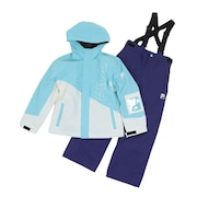 フィラ(FILA)(キッズ)ジュニア スノーウェア 上下セット 143-721MNT サイズ調整