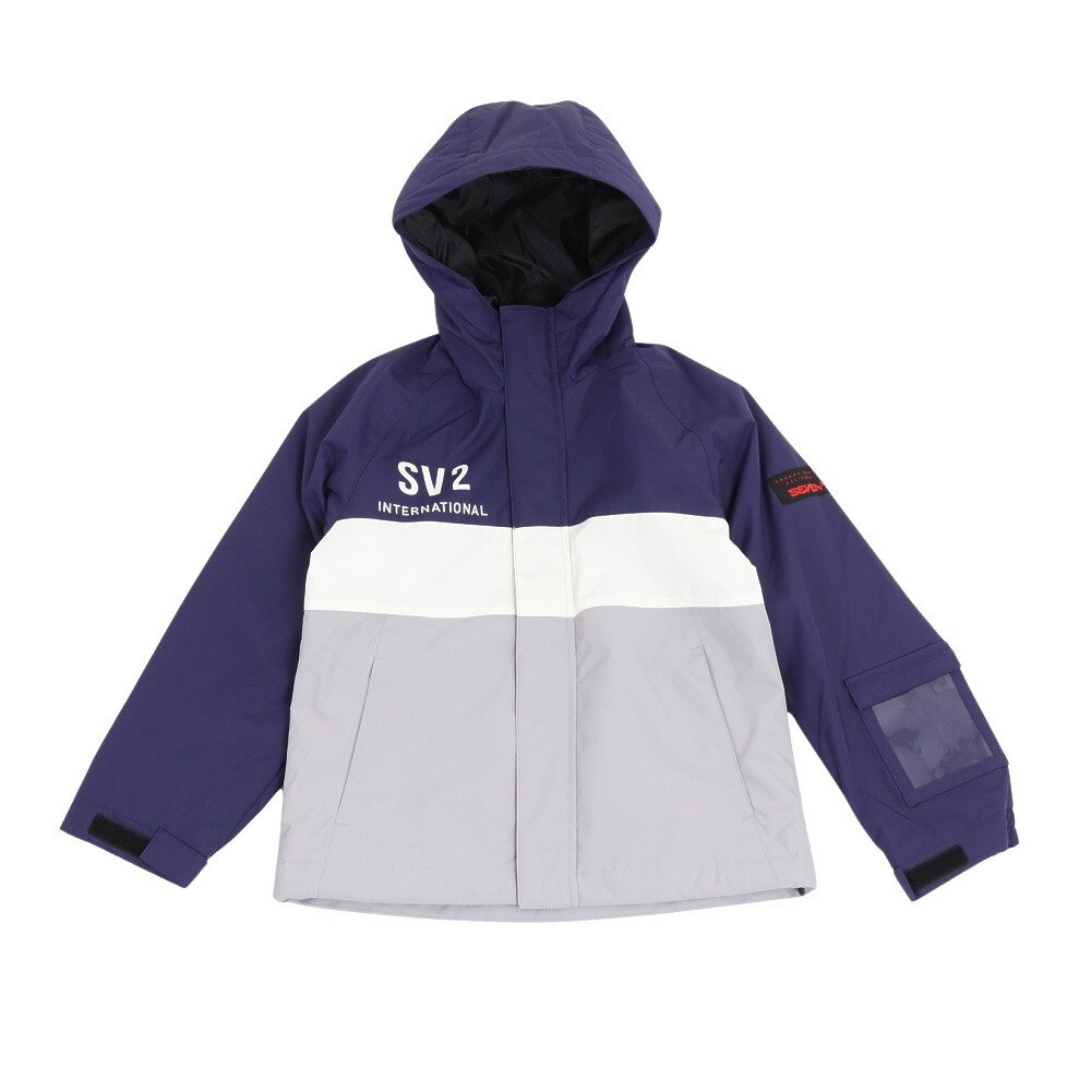 オーシャンパシフィック（Ocean Pacific）（キッズ）ジュニア 胸切替 スノーウェア 上下セット 143-131NV