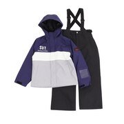 オーシャンパシフィック(Ocean Pacific)(キッズ)ジュニア 胸切替 スノーウェア 上下セット 143-131NV