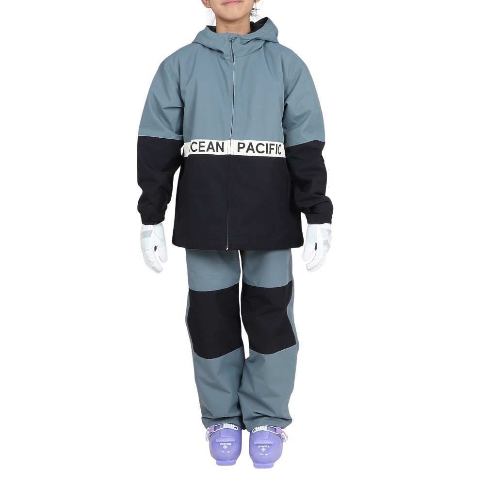 オーシャンパシフィック（Ocean Pacific）（キッズ）ジュニア スノーウエア 上下セット 544871DGR