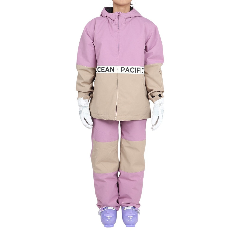 オーシャンパシフィック（Ocean Pacific）（キッズ）ジュニア スノーウエア 上下セット 544871PNK