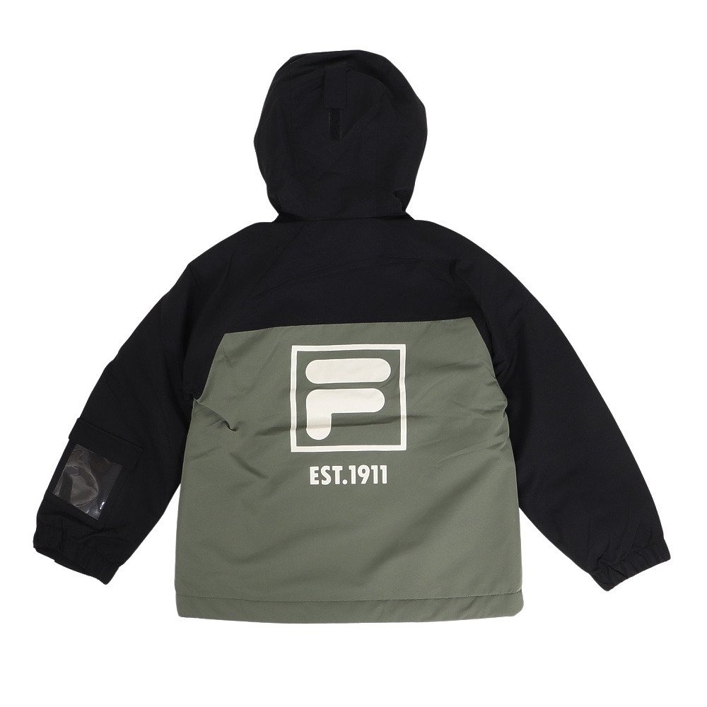 フィラ（FILA）（キッズ）ジュニア 切替スノーウェア 上下セット