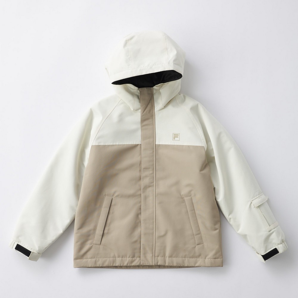 フィラ（FILA）（キッズ）ジュニア 切替スノーウェア 上下セット 145721-WT