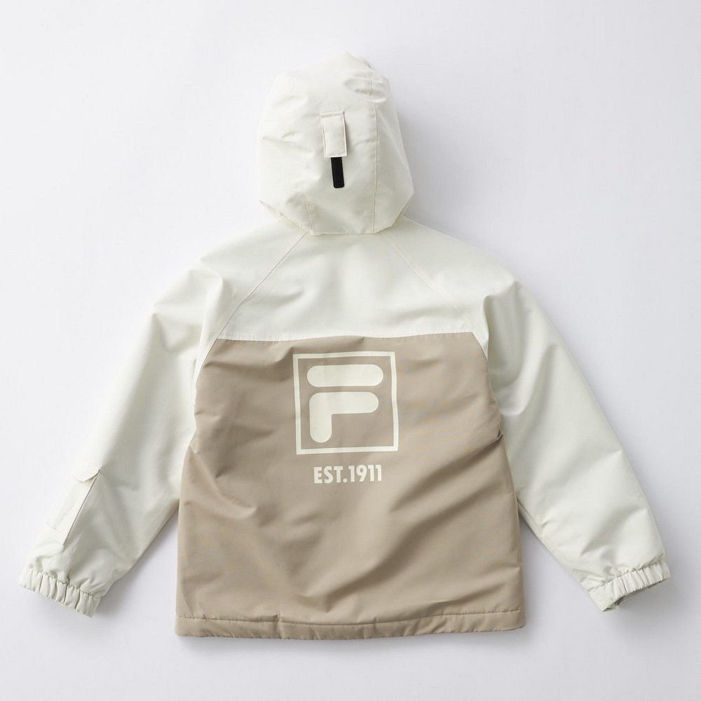フィラ（FILA）（キッズ）ジュニア 切替スノーウェア 上下セット 145721-WT