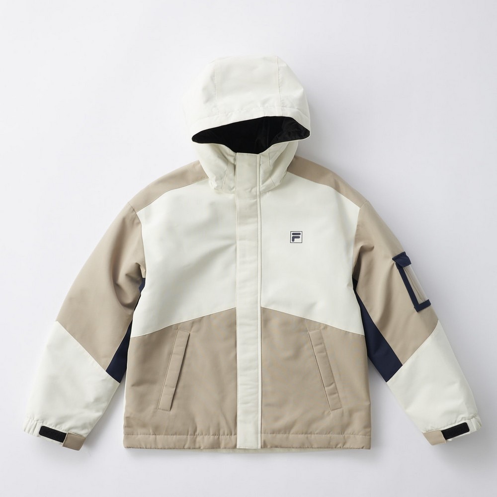 フィラ（FILA）（キッズ）ジュニア 2段切替スノーウェア 上下セット 145722-BN