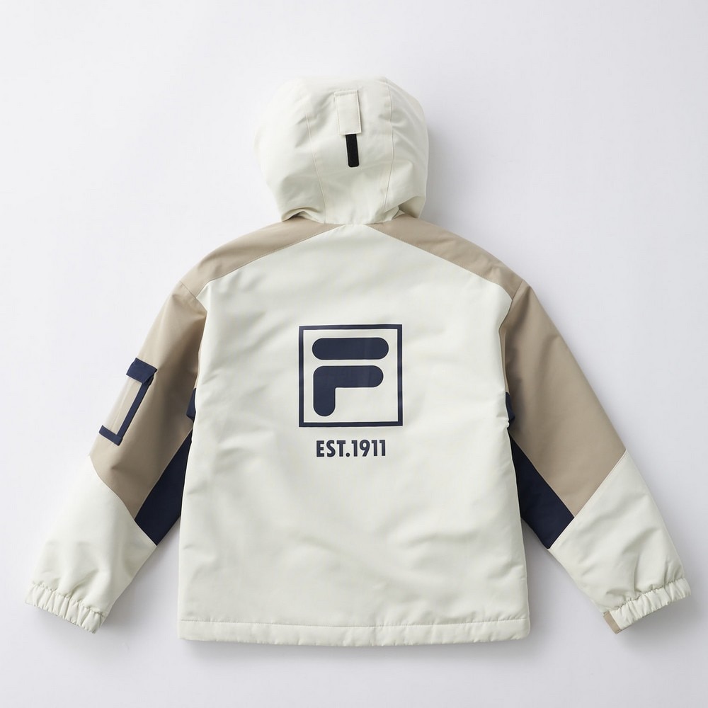 フィラ（FILA）（キッズ）ジュニア 2段切替スノーウェア 上下セット 145722-BN