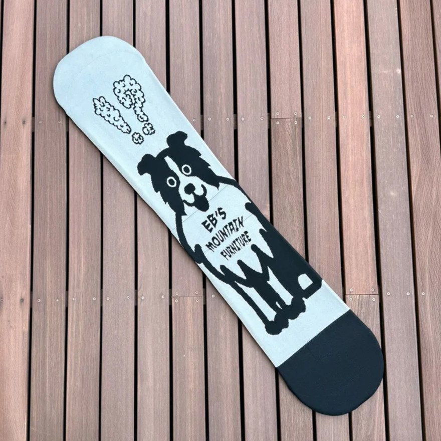エビス（ebs）（メンズ、レディース）ニットカバー ドッグ ボードケース ホワイト 4400319-KNIT DOG WHITE