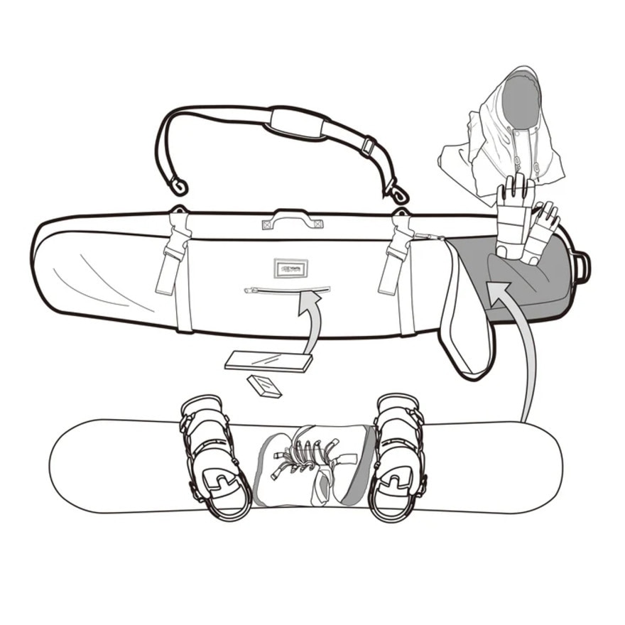 エビス（ebs）（メンズ、レディース）ボードパック ブラッシュ 4400342-BOARDPACK BRUSH
