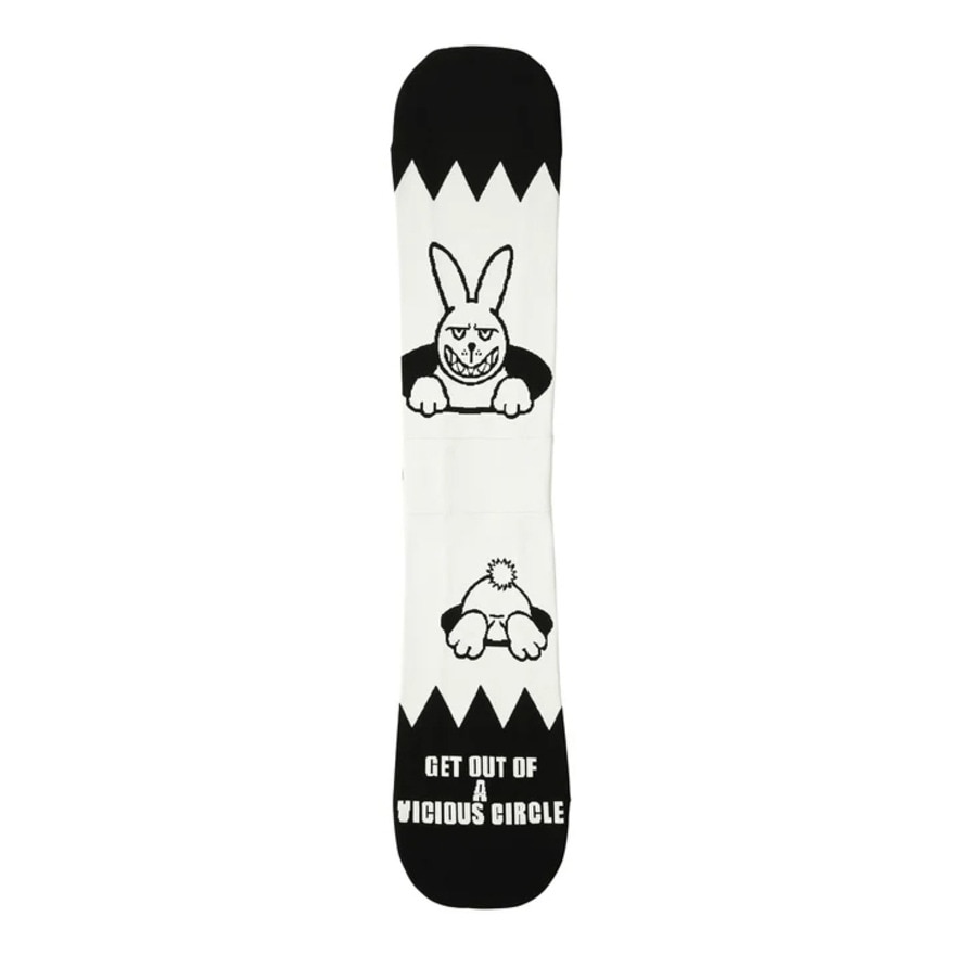 エビス（ebs）（メンズ、レディース）ニットカバー ラビット ボードケース ホワイト 4400314-KNIT RABBIT WHITE