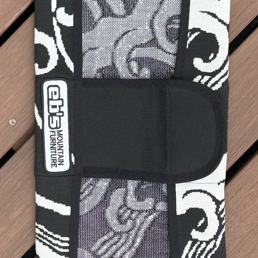 エビス（ebs）（メンズ、レディース）ニットカバー ナミ ボードケース ブラック 4400321-KNIT NAMI BLACK