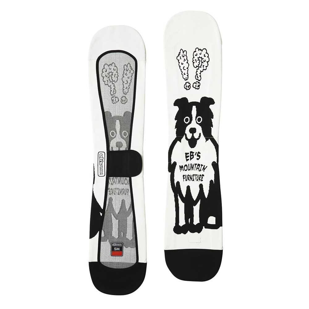 エビス（ebs）（メンズ、レディース）ニットカバー ドッグ ホワイト 4500322-KNIT DOG WHITE