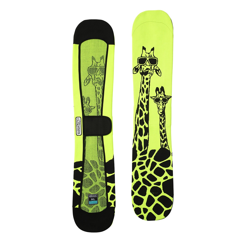 エビス（ebs）（メンズ、レディース）ニットカバー ギラフ イエロー 4500325-KNIT GIRAFFE YELLOW