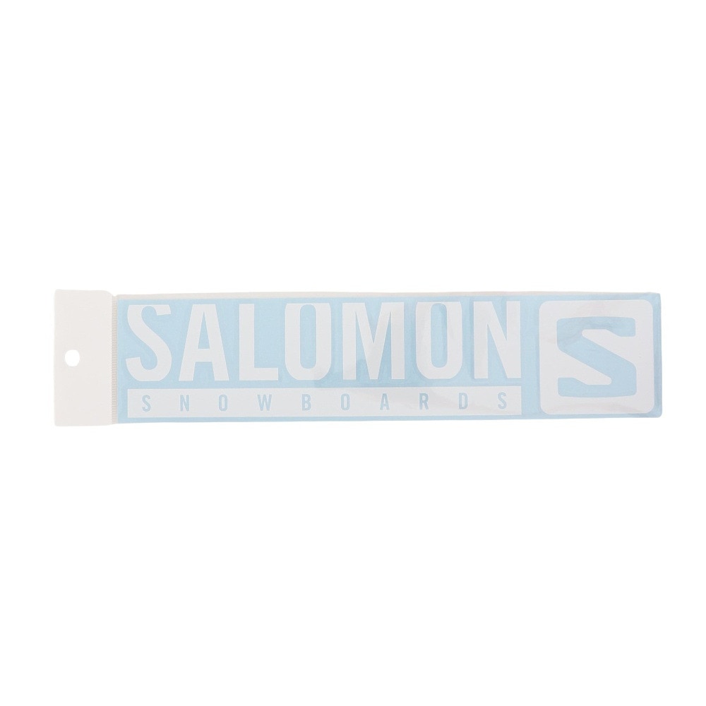 サロモン（SALOMON）（メンズ、レディース、キッズ）スノーボード ステッカー M 23 408699 WHITE