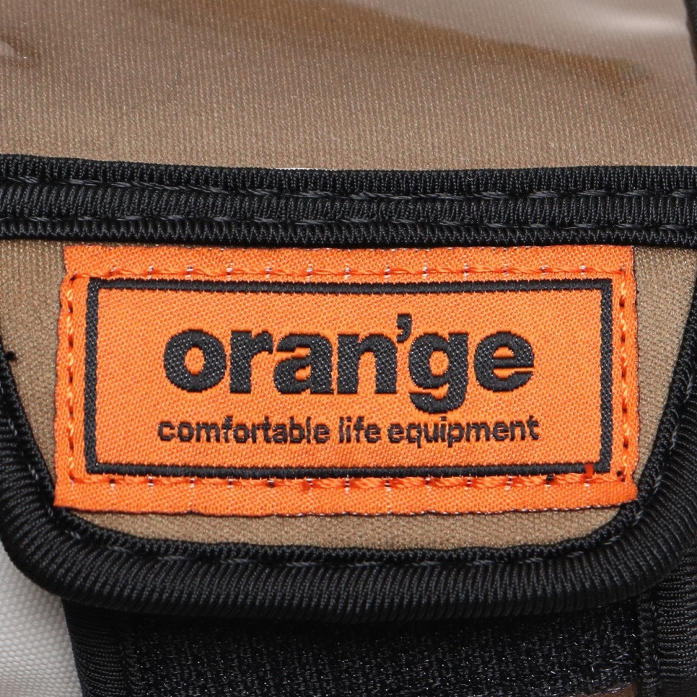 オレンジ（ORANGE）（メンズ、レディース）パスケースGV 201245 2038 グローブ装着 マジックテープ チケット 紛失防止 スキー スノーボード