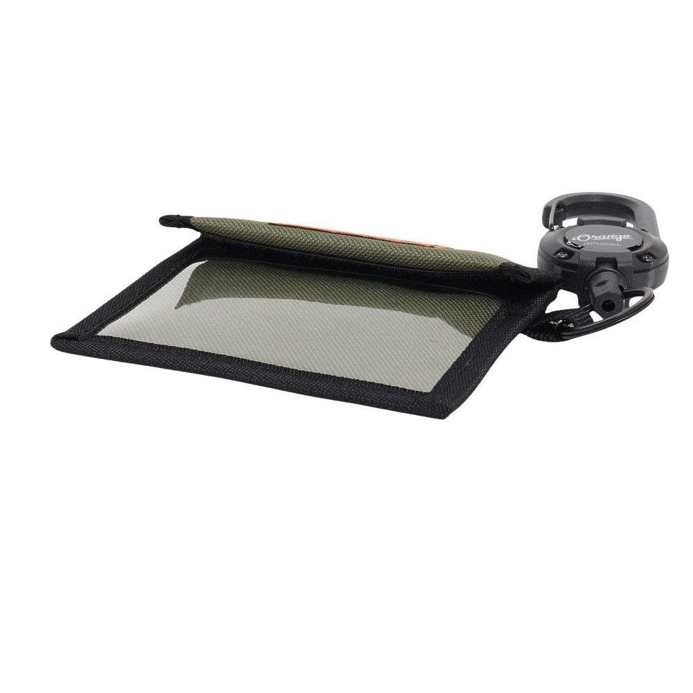 オレンジ（ORANGE）（メンズ、レディース）パスケース YOKO コードリール 201250/2046