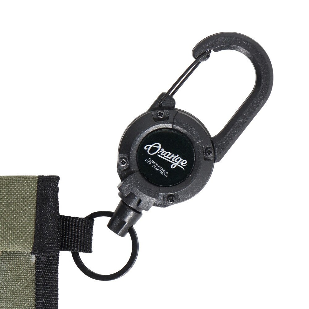 オレンジ（ORANGE）（メンズ、レディース）パスケース YOKO コードリール 201250/2046