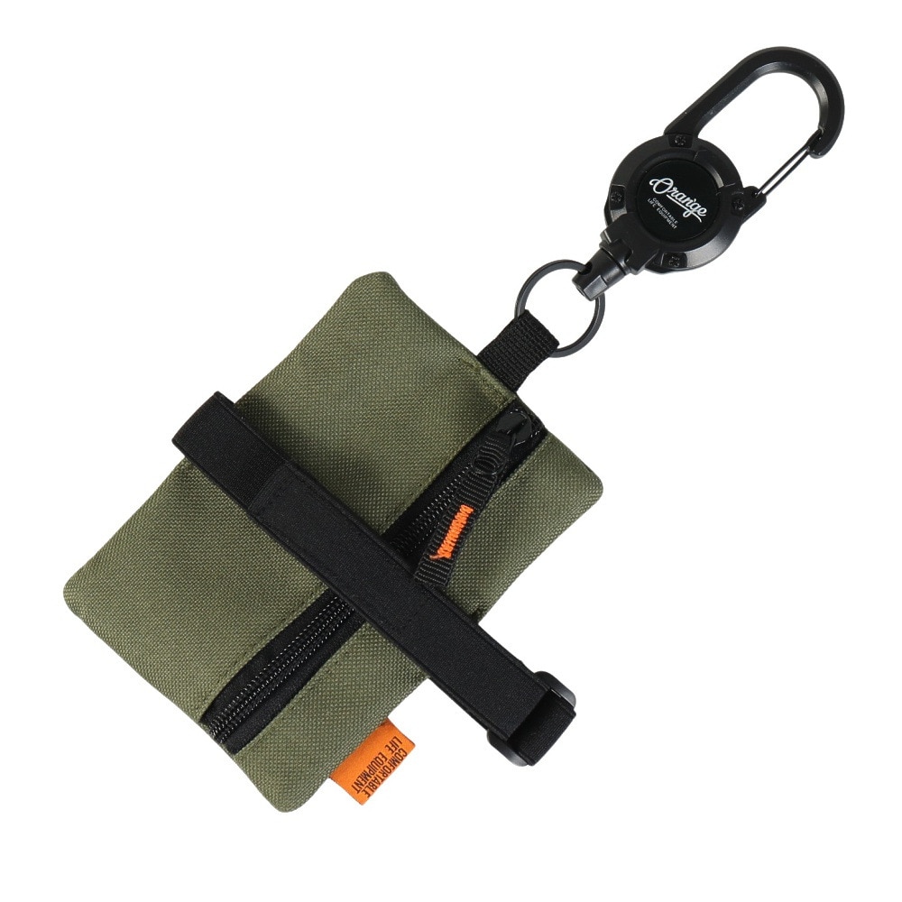 オレンジ（ORANGE）（メンズ、レディース）パスケース TK コードリール 201266/2046