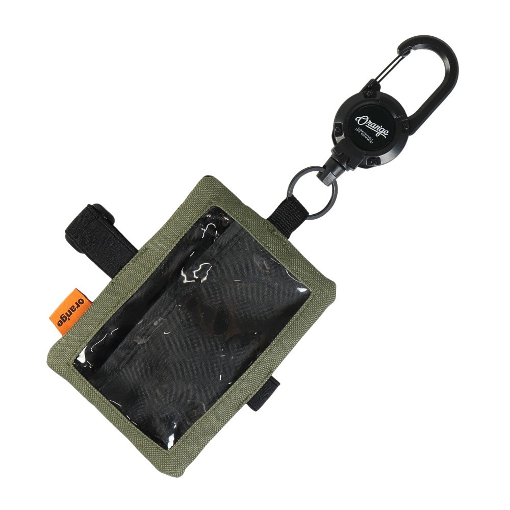 オレンジ（ORANGE）（メンズ、レディース）パスケース TK コードリール 201266/2046